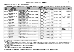 募集住宅一覧表（ 平成28 年 月募集分） 6
