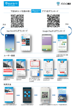 ユーザー登録方法はこちら