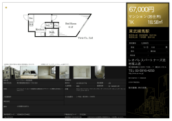 レイフラット東武練馬 板橋区徳丸[マンション(居住用) 2階 1K 6.7万円]