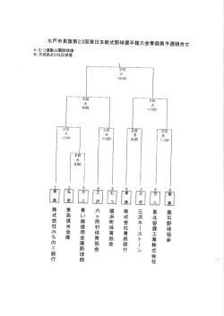 組合せ表 [54KB pdfファイル]