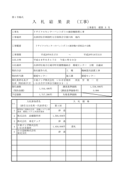 リサイクルセンターペットボトル減容機修理工事について