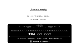 プレートイメージ図 (PDF形式 34キロバイト)