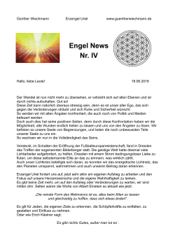Engelnews IV 17.06.16