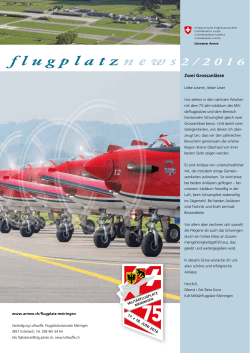 flugplatz news 2/2016