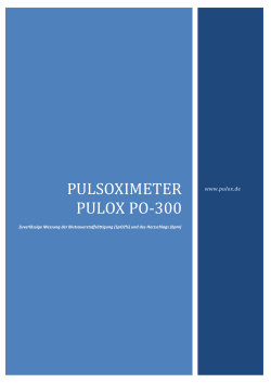 pulsoximeter PULOX po-300