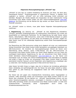 der Nutzungsbedingungen als PDF