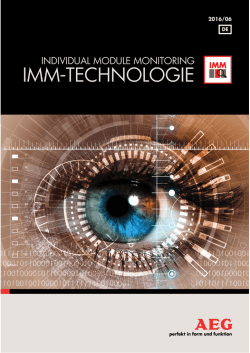 imm-technologie - AEG Industrial Solar