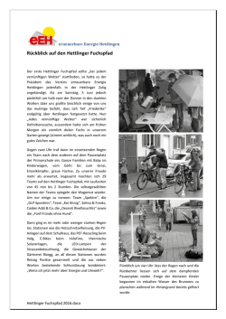 Hettlinger Fuchspfad 2016