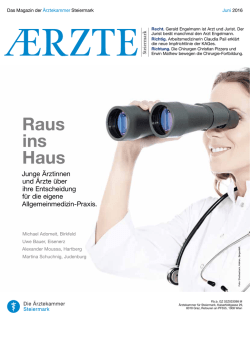 Raus ins Haus - Ärztekammer Steiermark