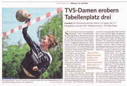 TVS-Damen erobern Tabellenplatz dnei