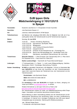 IPPON-Girls - JSV Speyer
