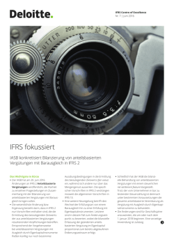 IFRS fokussiert