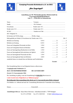 Die Zugv&ouml;gel - DCC LV W&uuml;rttemberg eV