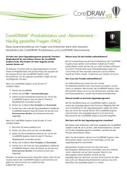 H&auml;ufig gestellte Fragen