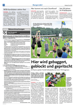 Pressebericht - TSV Engensen