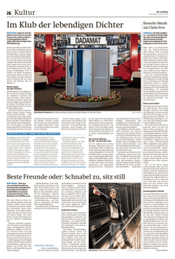 Im Klub der lebendigen Dichter