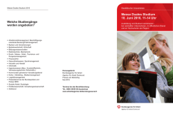 Messe Duales Studium - Fachhochschule Dortmund