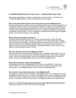H&auml;ufig gestellte Fragen