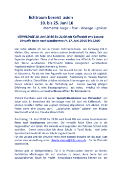 lichtraum bereist asien - licht
