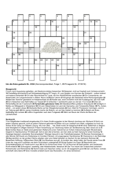 Das Kreuzworträtsel als PDF