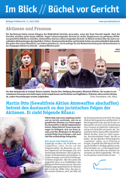 Im Blick - Presseh&uuml;tte Mutlangen