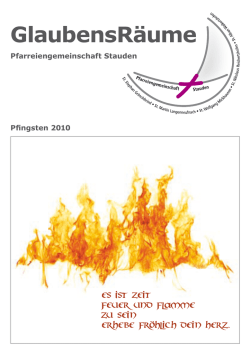 GlaubensR&auml;ume - Bistum Augsburg