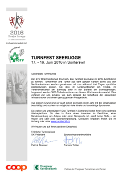 turnfest seerugge - Turnfest 2016 Sonterswil
