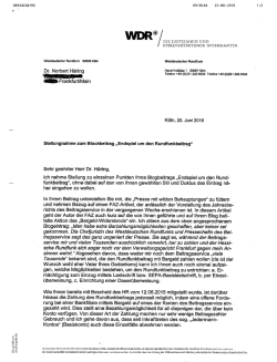 einem Brief - Norbert H&auml;ring