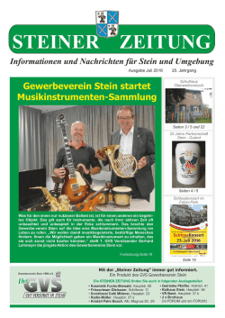 Juli 2016 - Mediaagentur Weisslein