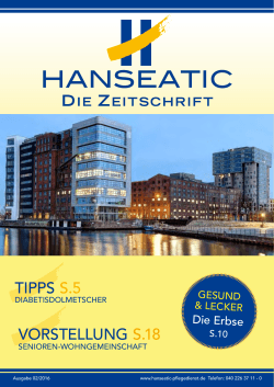 Hanseatic - Die Zeitschrift