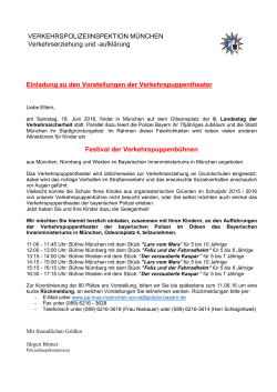 Festival der Verkehrspuppenb&uuml;hnen