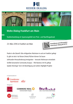 Wohn-Dialog Frankfurt am Main