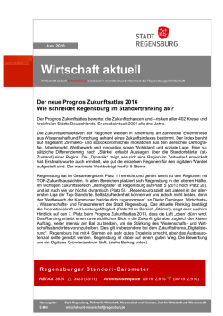 Eine Umweltinformation der Stadt Regensburg