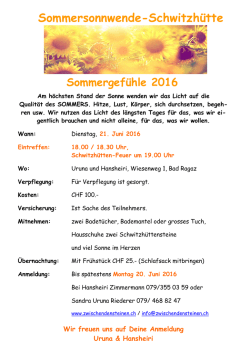Info  - Zwischen den Steinen
