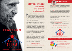 Programm: Casa Cuba2016_Programm