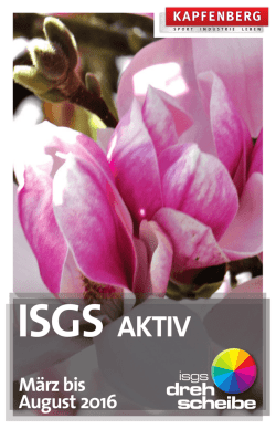 ISGS-Programm - Stadtgemeinde Kapfenberg