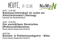 Kreislaufwirtschaft ist mehr als Abfallwirtschaft (Vortrag)