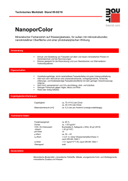 NanoporColor