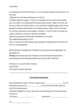 Kanutour auf der Lippe