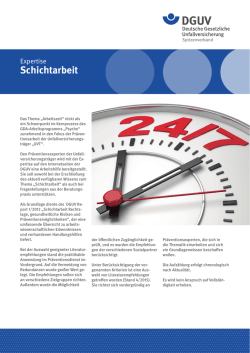 Schichtarbeit