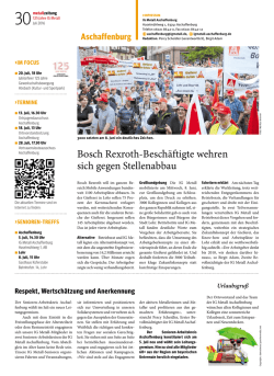 Bosch Rexroth-Beschäftigte wehren sich gegen Stellenabbau