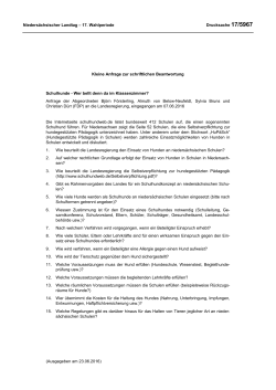 17/5967 - Niedersächsischer Landtag