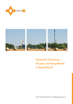 Hydraulic Fracturing - Wirtschaftsverband Erdöl