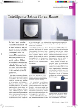 Intelligente Extras f&uuml;r zu Hause