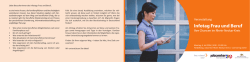 Infotag Frau und Beruf - Jobcenter Rhein-Neckar
