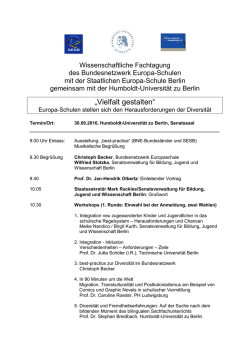 Infos finden Sie hier - Bundesnetzwerk Europaschulen