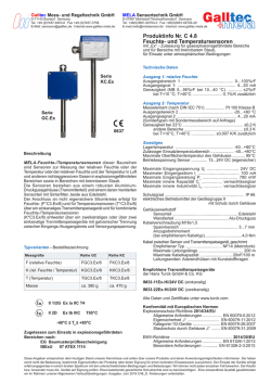 Datenblatt