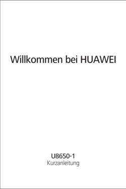 Bedienungsanleitung Huawei U8650 Sonic - Handy