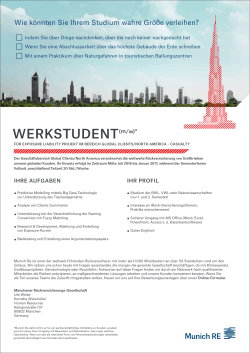 WERKSTUDENT(m/w) - RWTH Aachen University