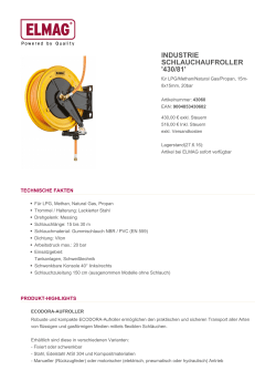 INDUSTRIE Schlauchaufroller `430/81`